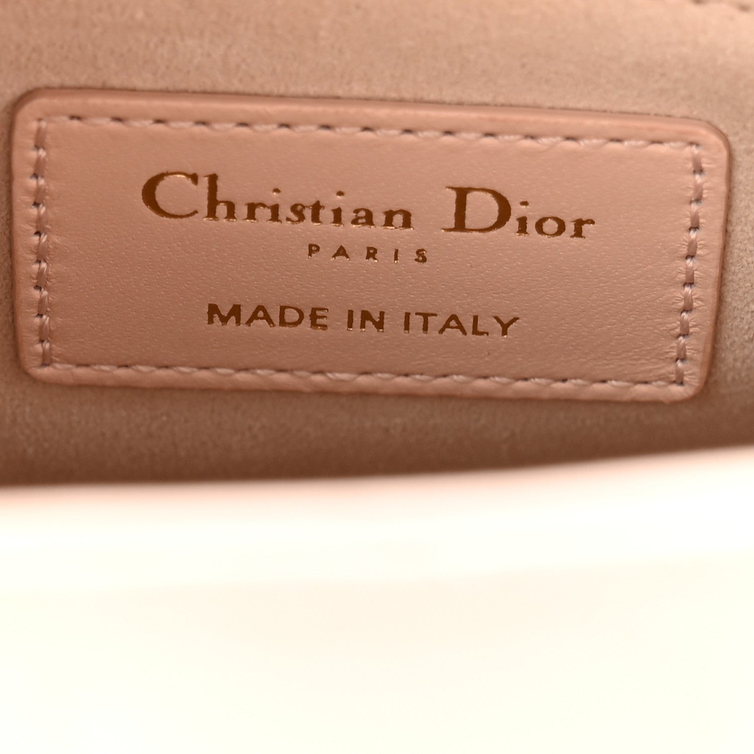 Christian Dior Lambskin Cannage Small My ABCDior Lady Dior Light Pink 6 of 10
