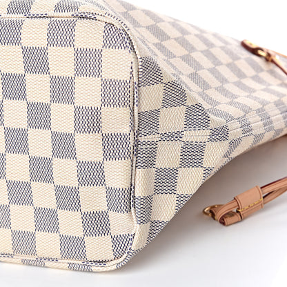 Louis Vuitton Damier Azur Neverfull MM 6 of 9