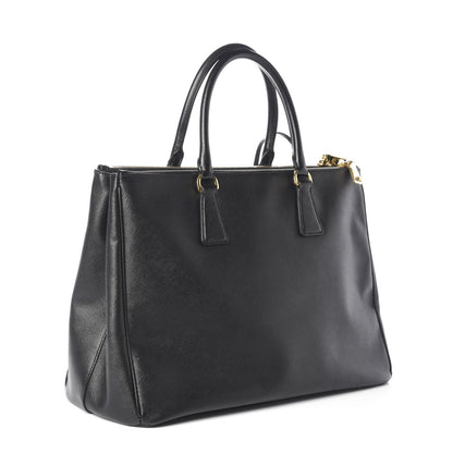 Prada Saffiano Large Galleria Double Zip Tote Black 3 of 9