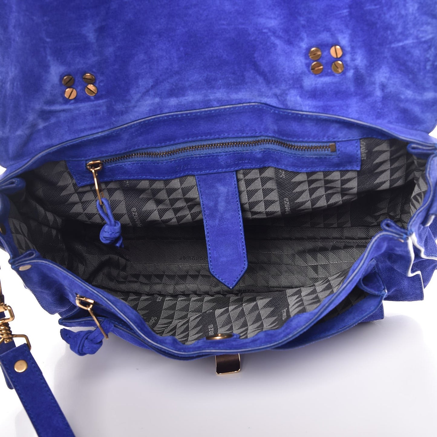 Suede Medium PS1 Satchel Amethyst