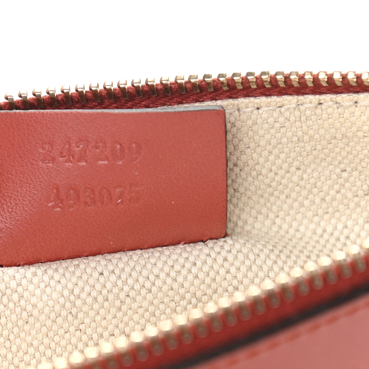 Metallic Monogram Medium Craft Tote Orange