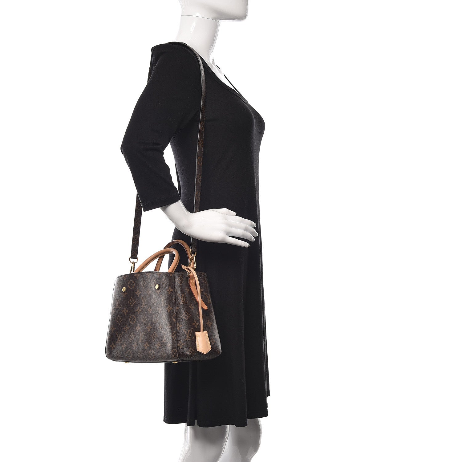 Louis Vuitton Monogram Montaigne BB 3 of 12