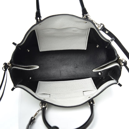 Balenciaga Veau Papier A6 Zip Around Tote White Black 5 of 18