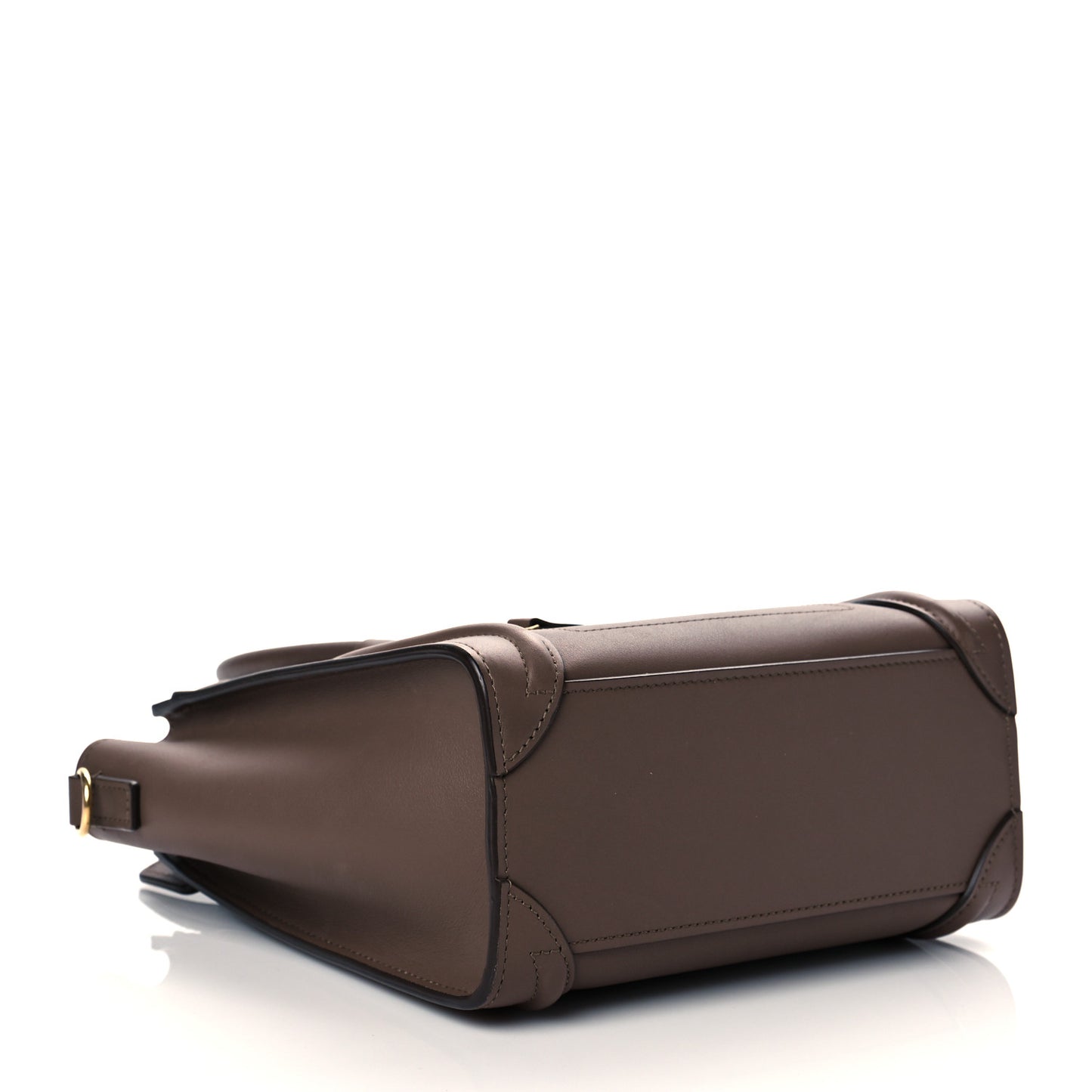 Smooth Calfskin Nano Luggage Camel