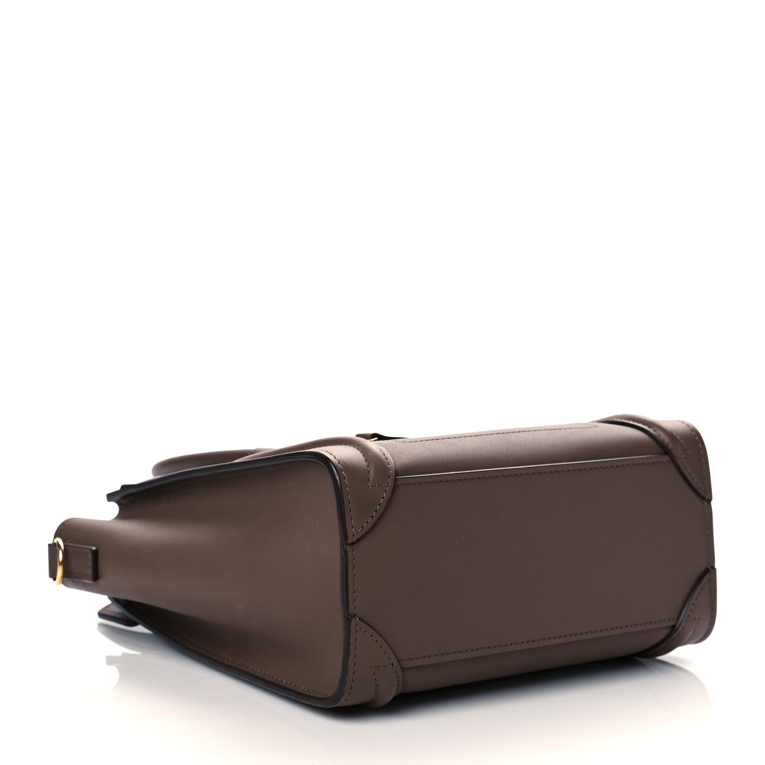 Celine Smooth Calfskin Nano Luggage Camel 4 of 10