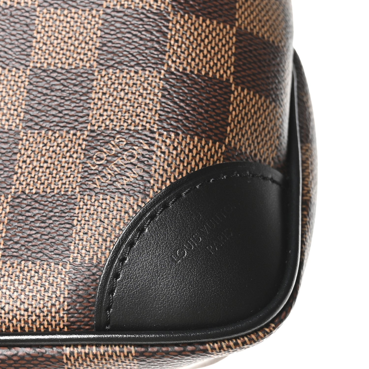 Louis Vuitton Damier Ebene Odeon PM Black 6 of 10