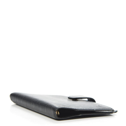 Louis Vuitton Epi Small Ring Agenda Cover Black 4 of 9