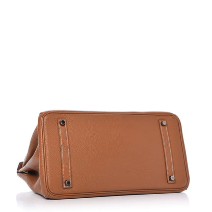 Hermes Togo Birkin 35 Gold 4 of 10