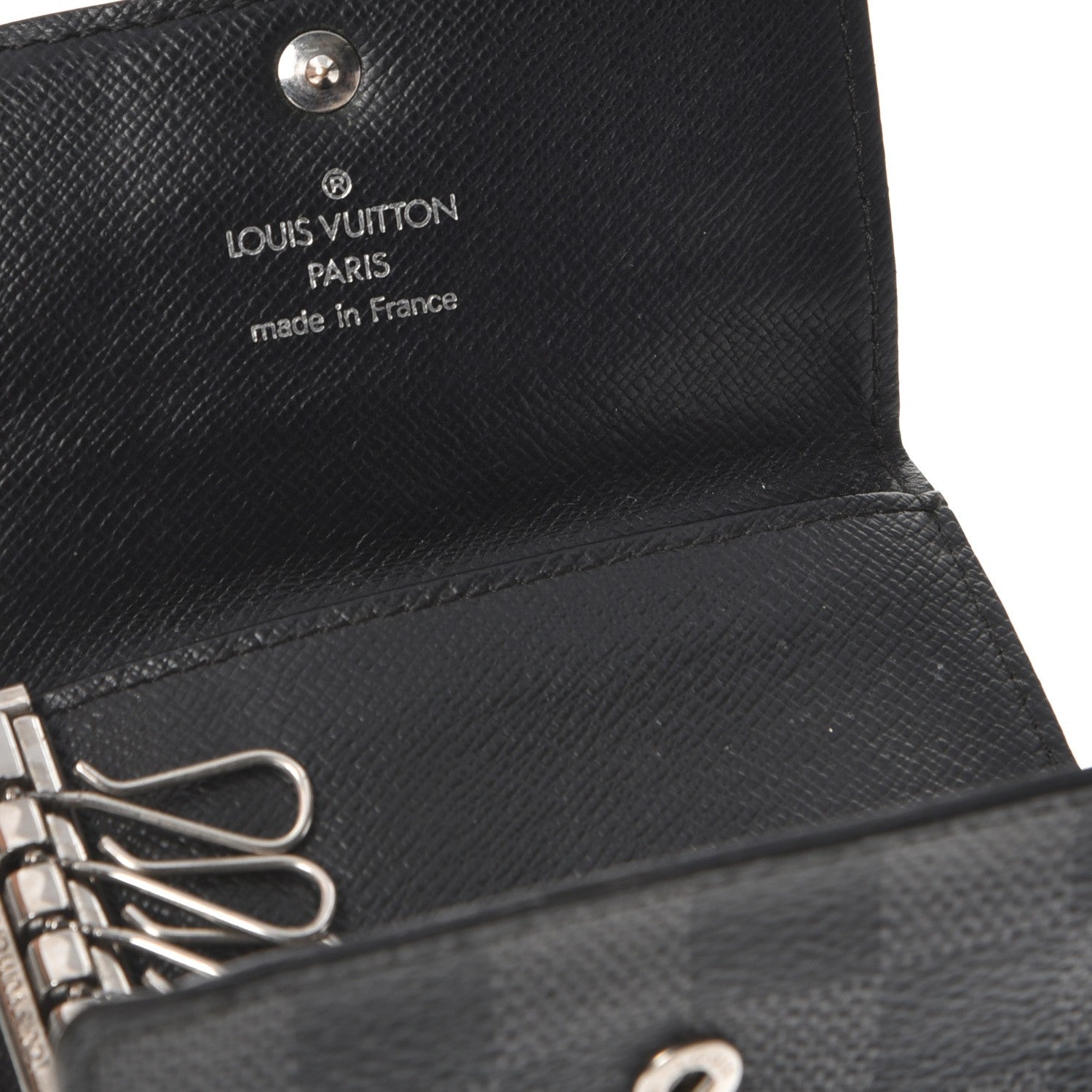 Louis Vuitton Damier Graphite Multicles 6 Key Holder 8 of 8