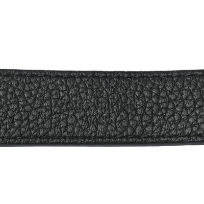 Louis Vuitton Calfskin Jersey Shoulder Strap Black 3 of 4