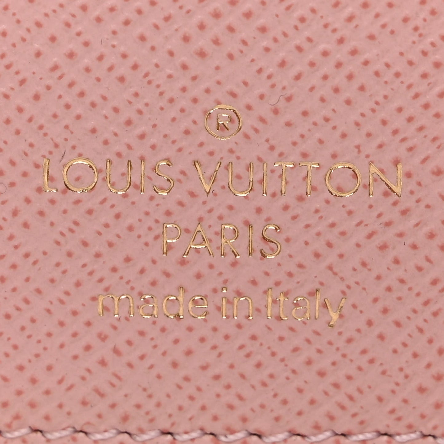 Damier Ebene Victorine Wallet Rose Ballerine