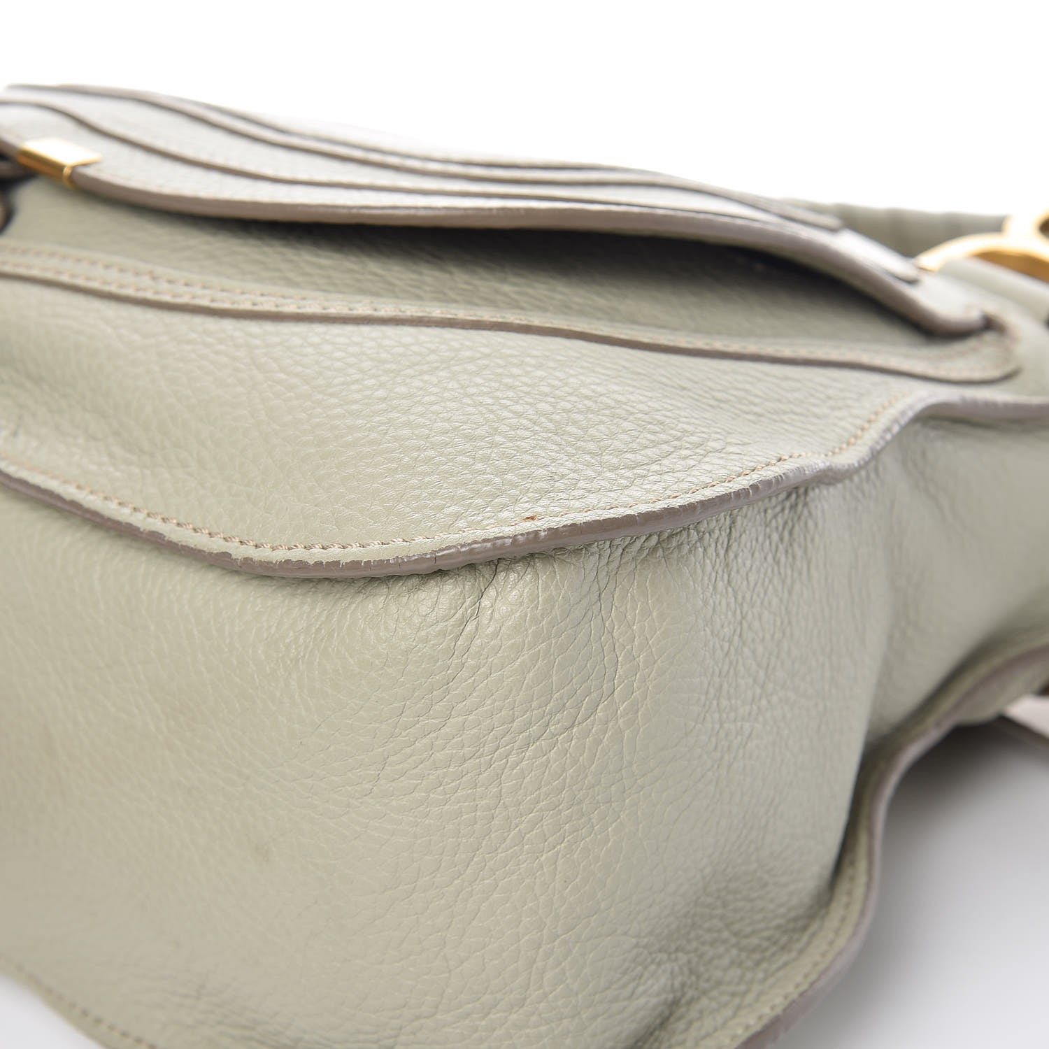 Chloe Calfskin Medium Marcie Satchel Baobab Green 6 of 19