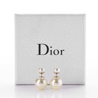 Christian Dior Pearl Mise En Dior Tribal Earrings 4 of 4