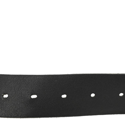 Gucci Faded Calfskin Snake Double G Belt 100 40 Black 4 of 7