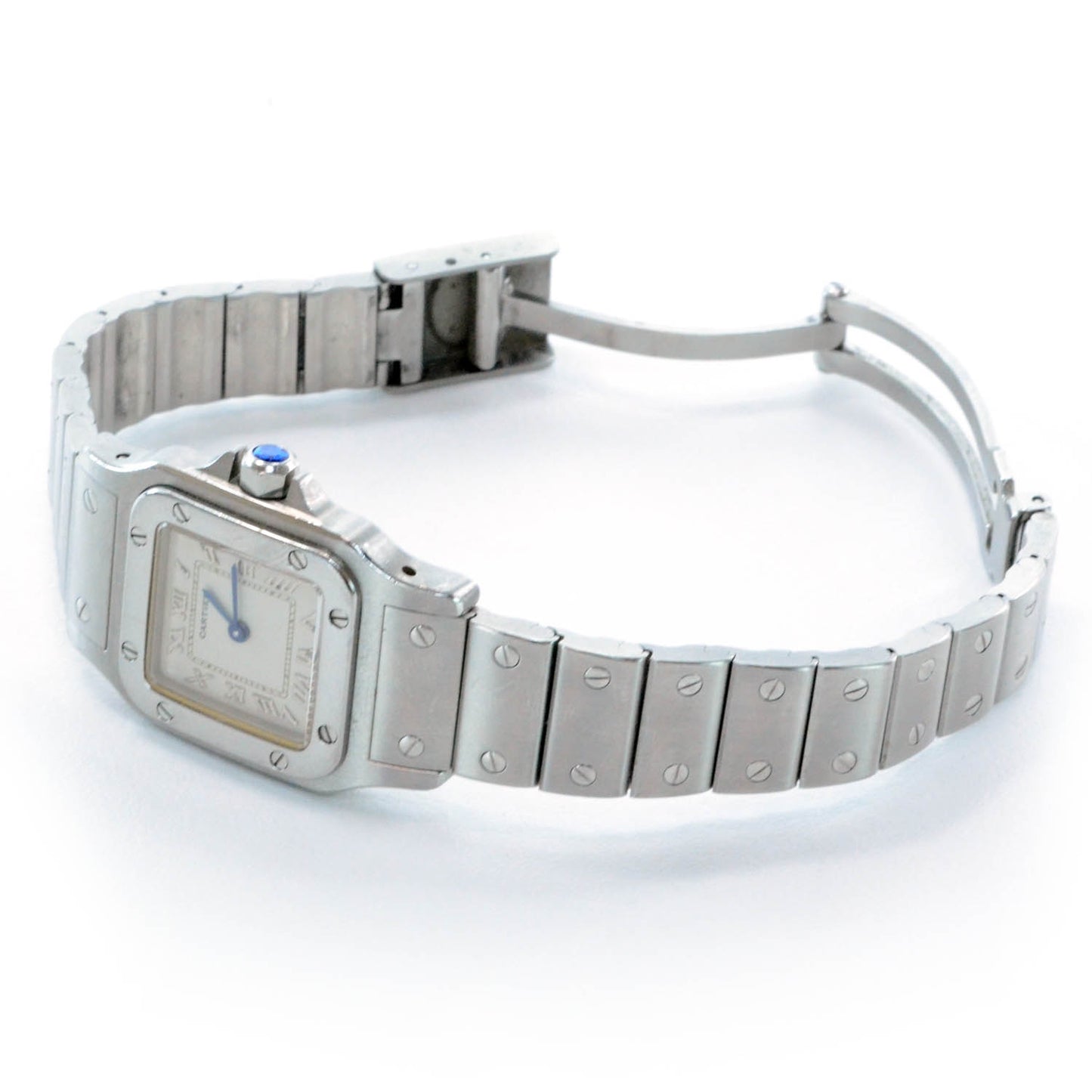 Stainless Steel 24mm Santos de Cartier Galbee Quartz Watch