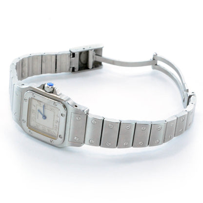 Cartier Stainless Steel 24mm Santos de Cartier Galbee Quartz Watch 4 of 4
