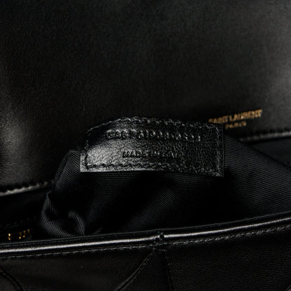 Saint Laurent Lambskin Patchwork Monogram Large Jamie Black 7 of 10