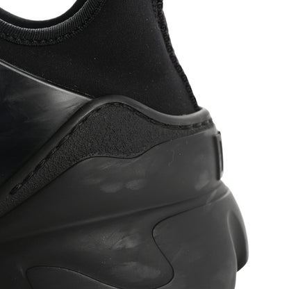 Christian Dior Neoprene Rubber Womens D-Connect Sneakers 38 Black 11 of 12