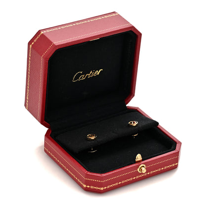 Cartier 18K Yellow Gold LOVE Earrings 5 of 5