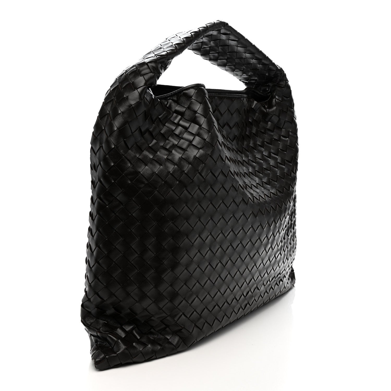 Bottega Veneta Calfskin Intrecciato Large Hop Fondant 3 of 11