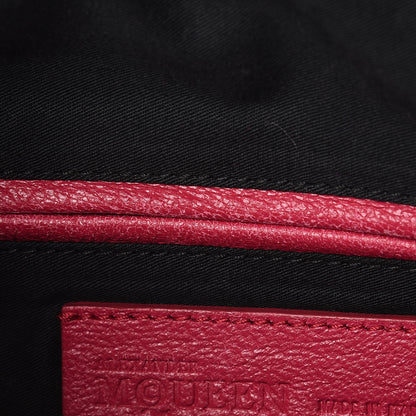 Alexander McQueen Calfskin De Manta Clutch Fuchsia 15 of 15