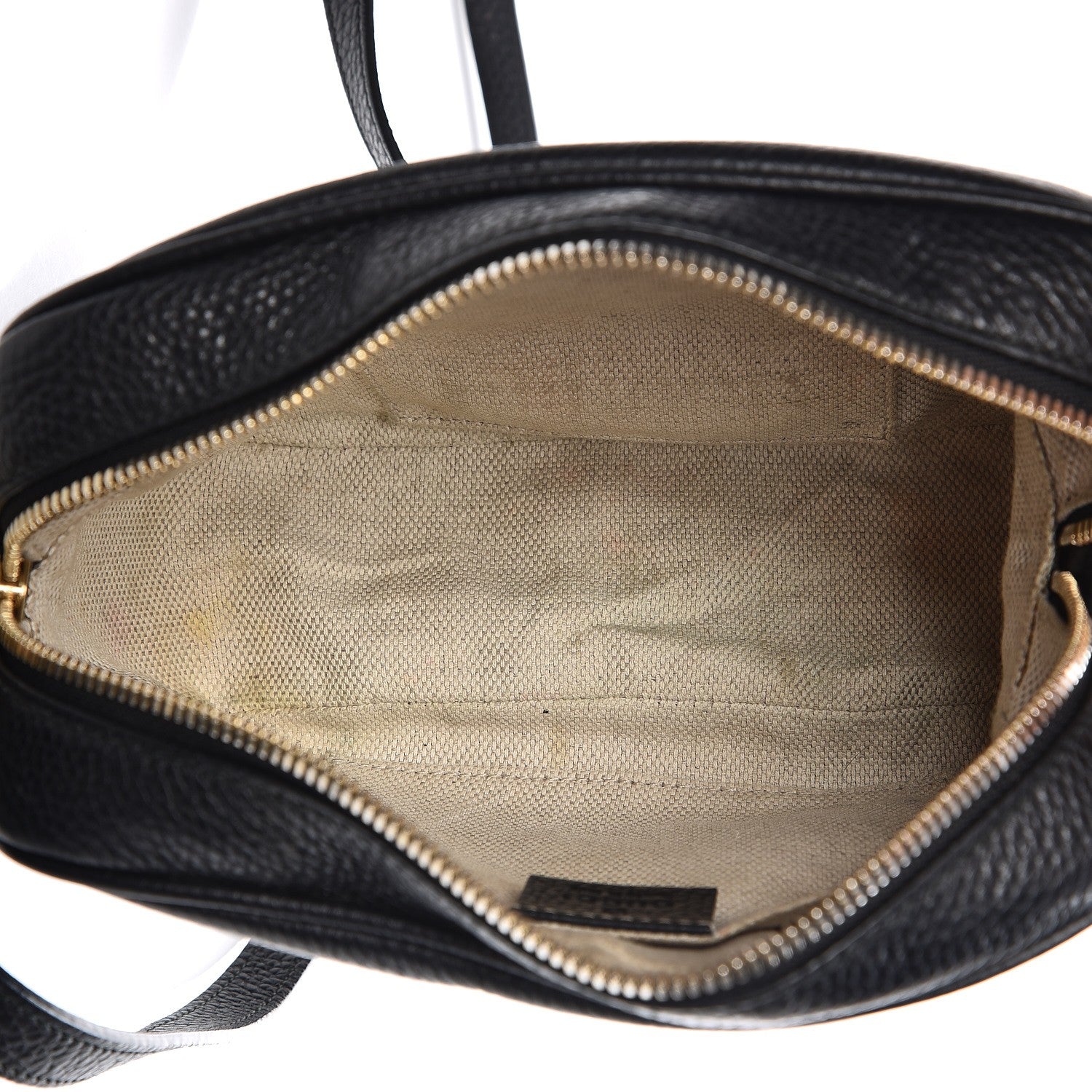 Gucci Pebbled Calfskin Small Soho Disco Bag Black 5 of 9