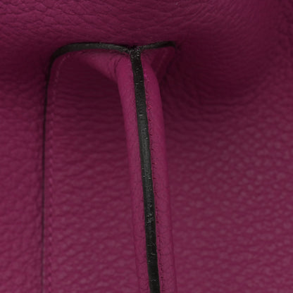 Hermes Vache Country Garden Party MM 36 Rose Pourpre 11 of 11