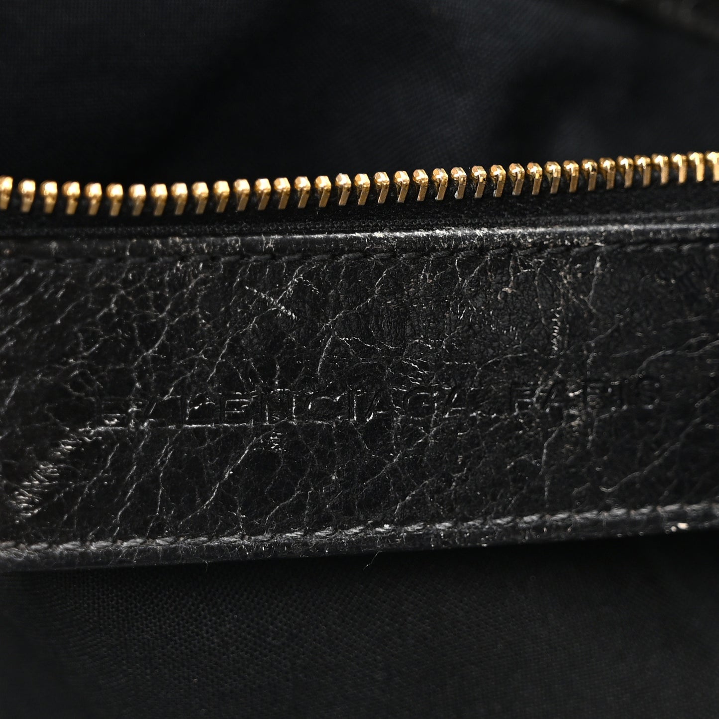 Agneau Giant 21 Gold Hardware Part Time Black