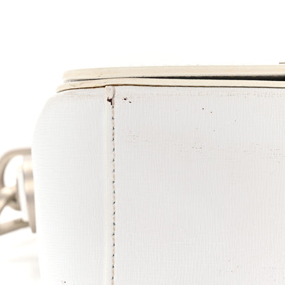 Off-White Calfskin Diag Striped Belt Bag Crossbody White Black 18 of 18
