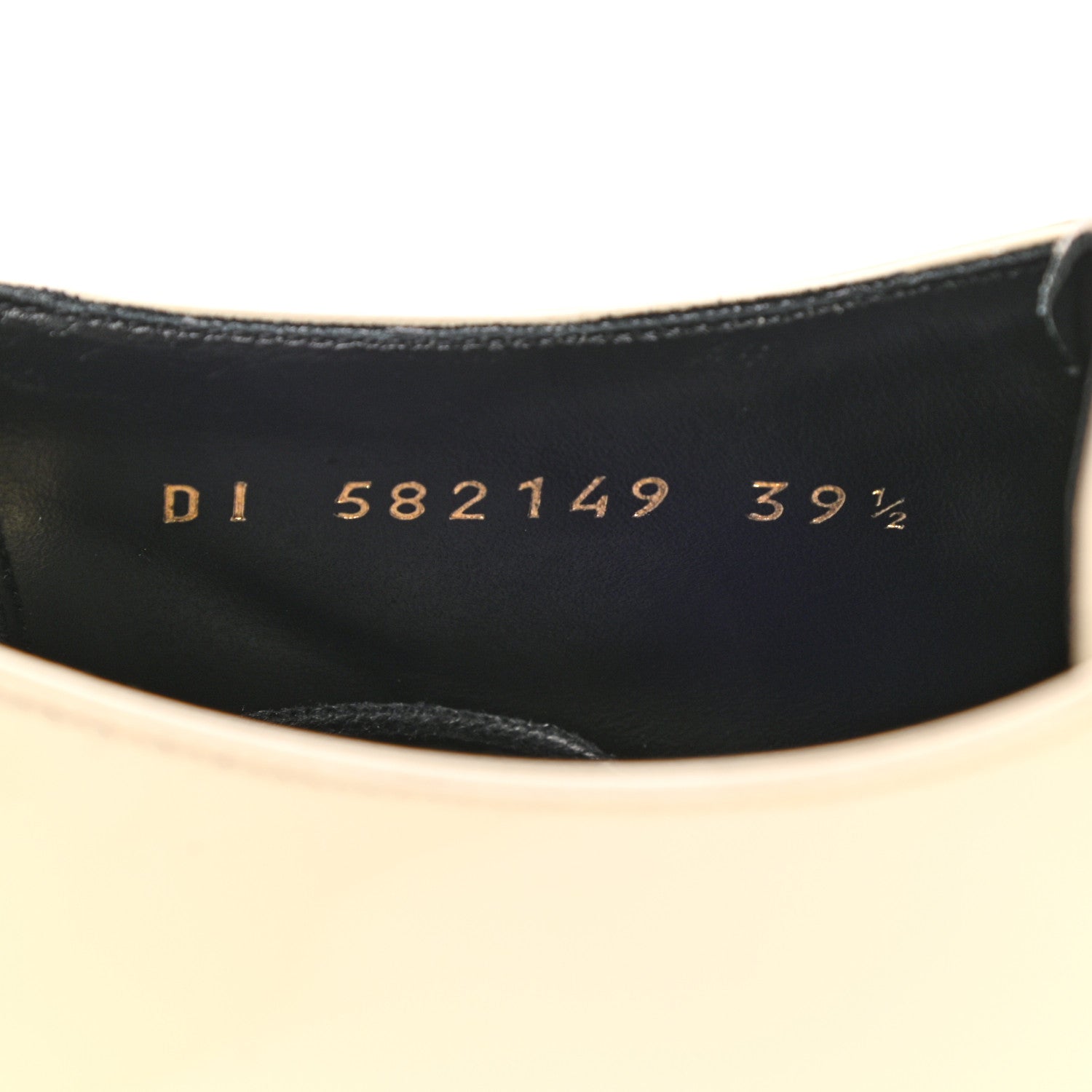 Saint Laurent Patent Calfskin Jonas Derby 39.5 Coquille 8 of 12