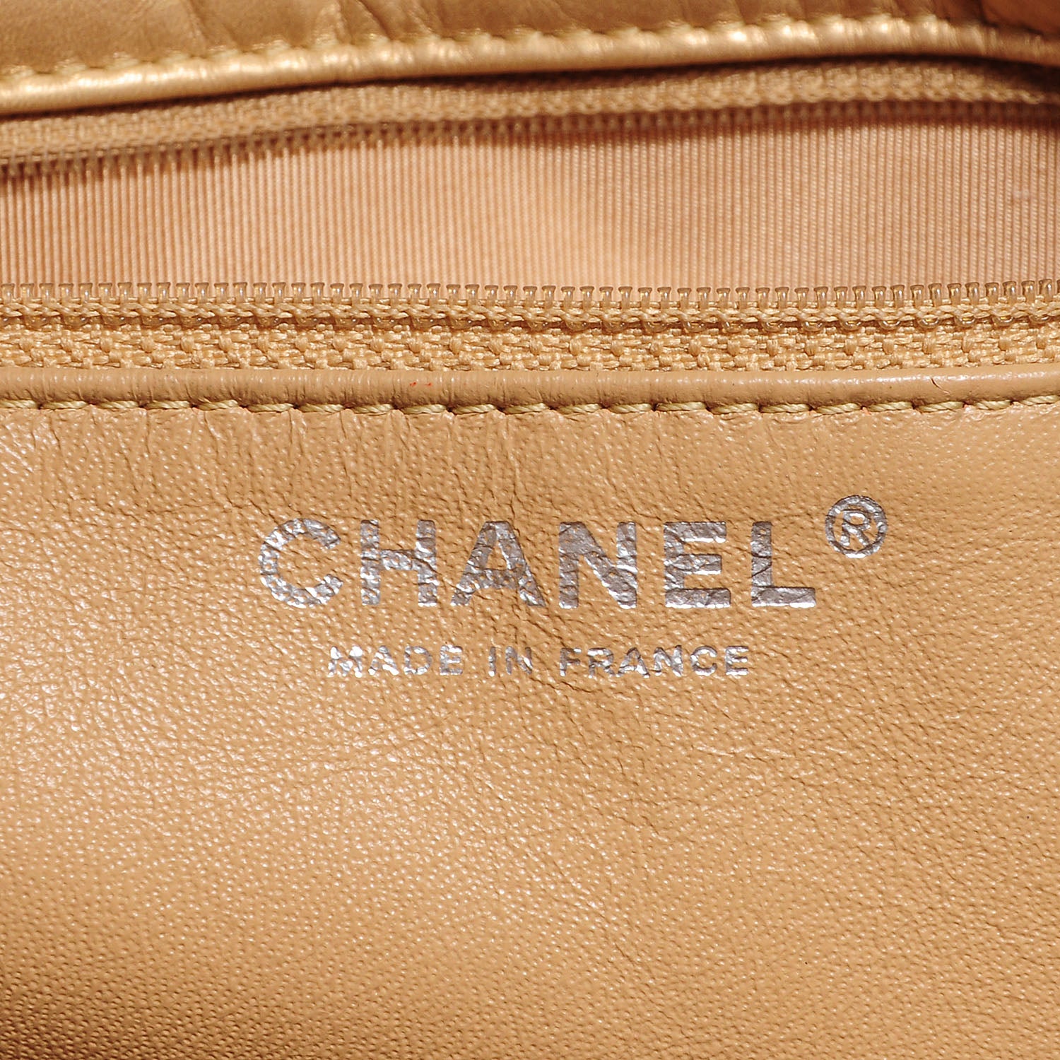 Chanel Aged Calfskin Reissue 2.55 Tote Light Gold 6 of 7