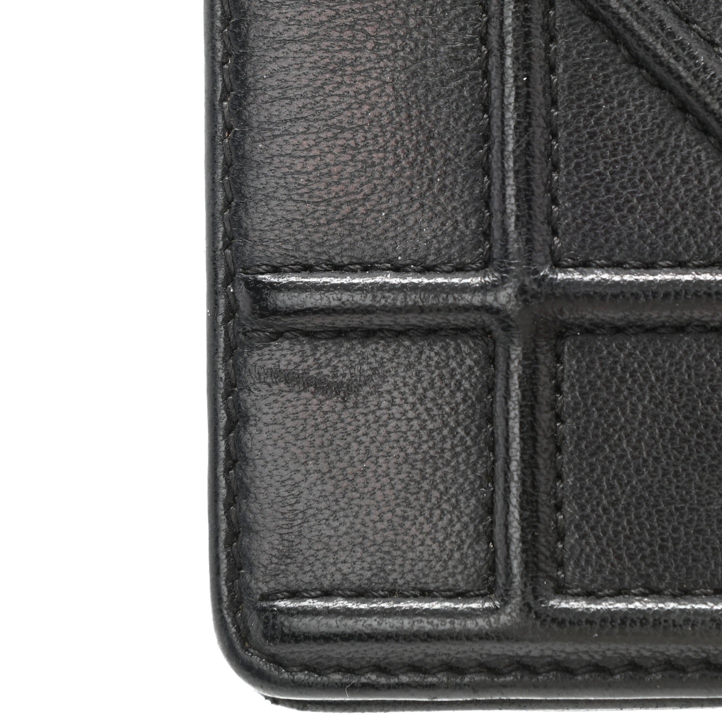 Lambskin Baby Diorama Flap Bag Black