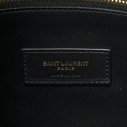 Saint Laurent Smooth Calfskin Large Le 5 A 7 Soft Hobo Black 6 of 10