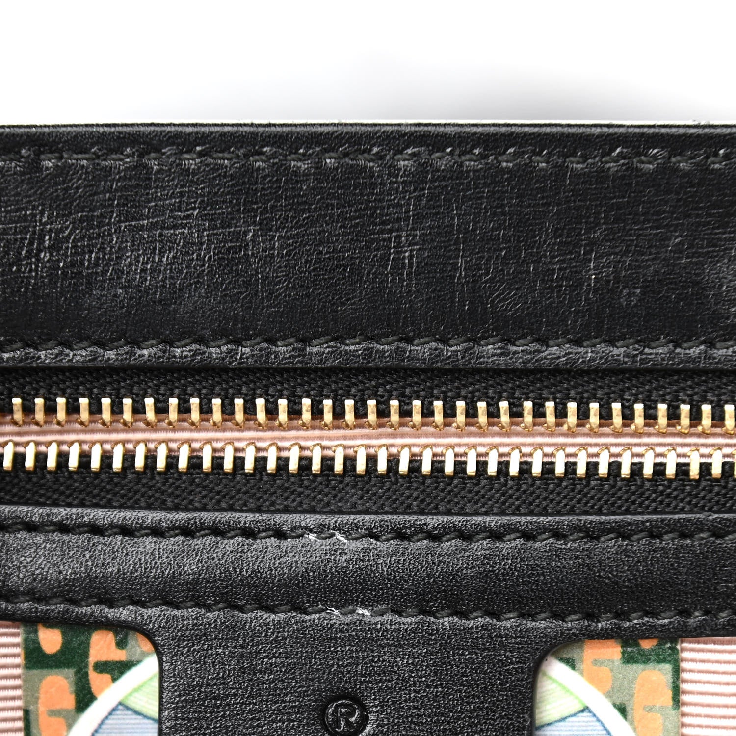 Gucci Vitello Palmellato Lux Crystal Medium Rajah Shoulder Bag Black 7 of 10