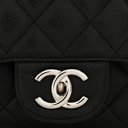 Chanel Caviar Quilted Maxi Double Flap Black 12 of 13