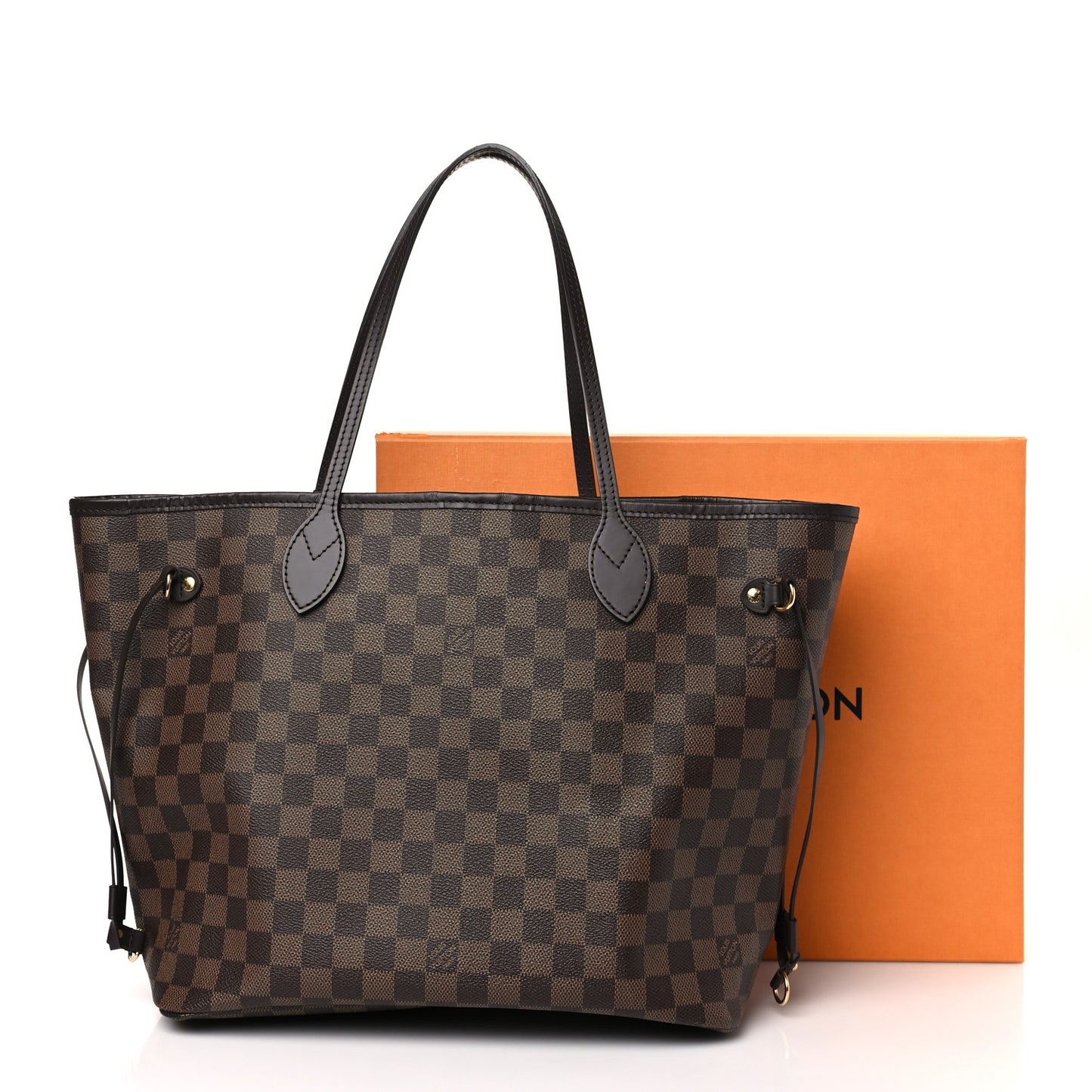 Damier Ebene Neo Neverfull MM Rose Ballerine