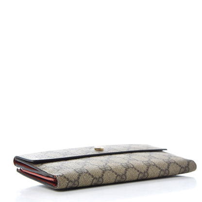 Gucci GG Supreme Monogram Interlocking Continental Flap Wallet 4 of 6