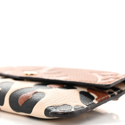Louis Vuitton Empreinte Monogram Giant Wild At Heart Key Pouch Caramel 9 of 10