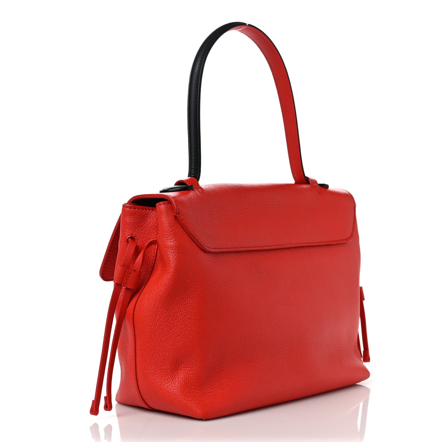 Calfskin Lockme PM Rouge