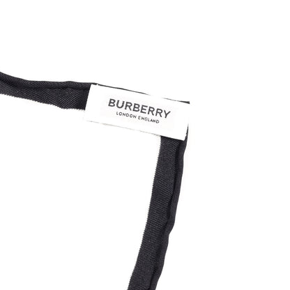 Burberry Silk Floral Print Square Scarf White 3 of 3