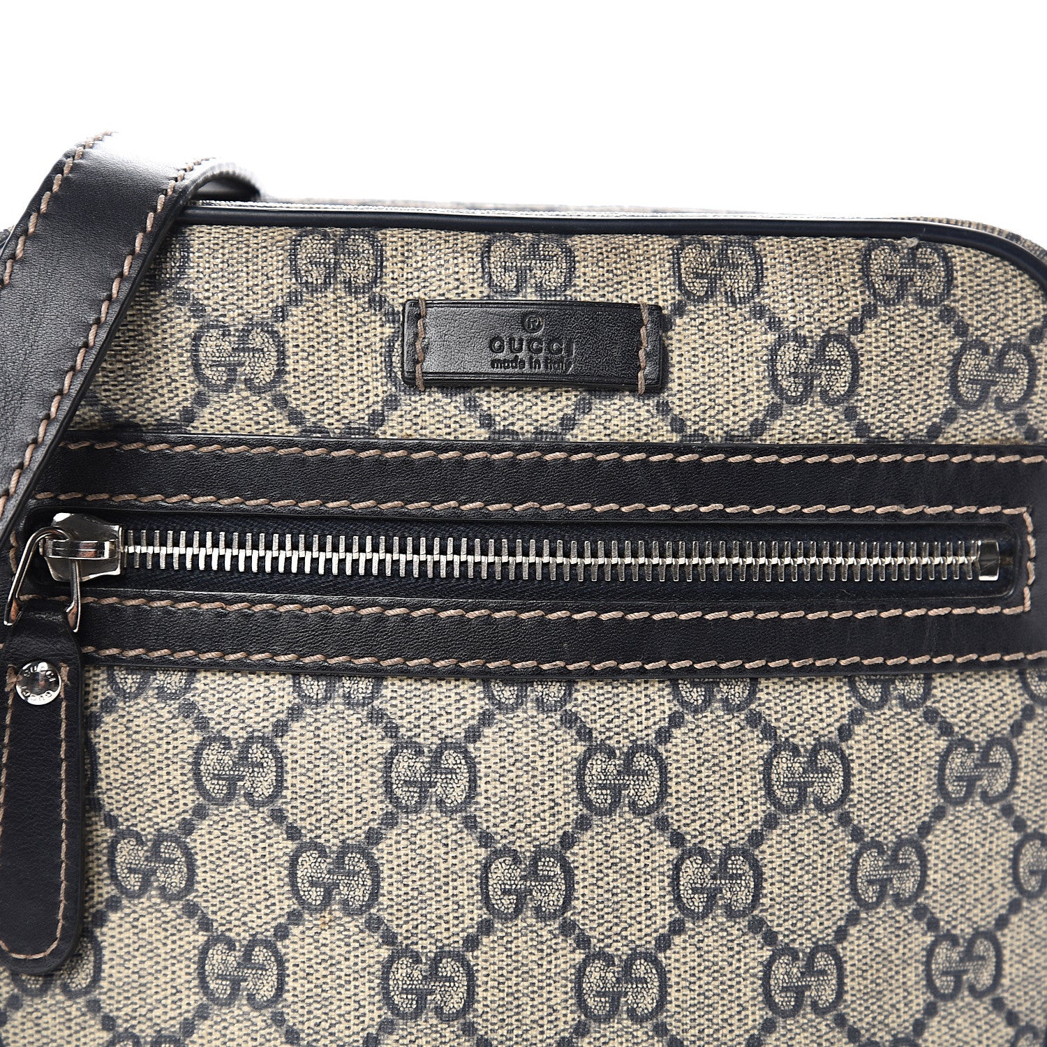 Gucci GG Plus Monogram Messenger Bag Dark Brown 13 of 13