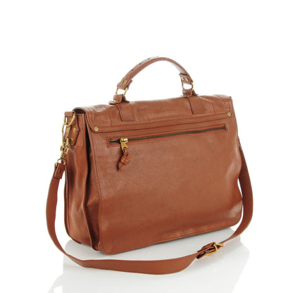Proenza Schouler Lambskin Large PS1 Satchel Saddle 3 of 8