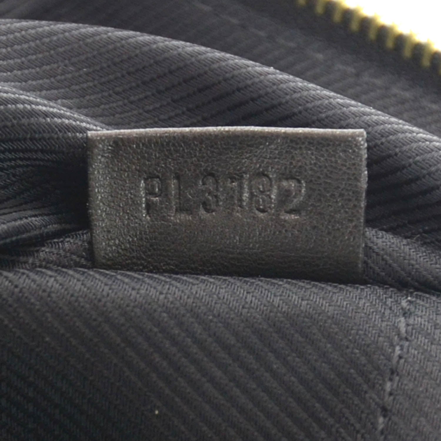 Louis Vuitton Monogram Lurex Flat Zip Pochette Noir 7 of 8