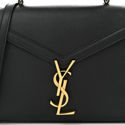 Saint Laurent Grain de Poudre Mini Classic Monogram Cassandra Top Handle Black 8 of 10