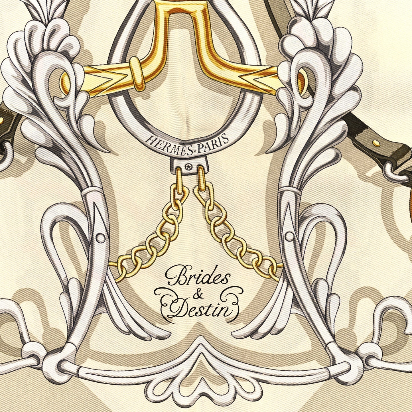 Silk Brides Et Destin Scarf 90 Vert Argile Kaki