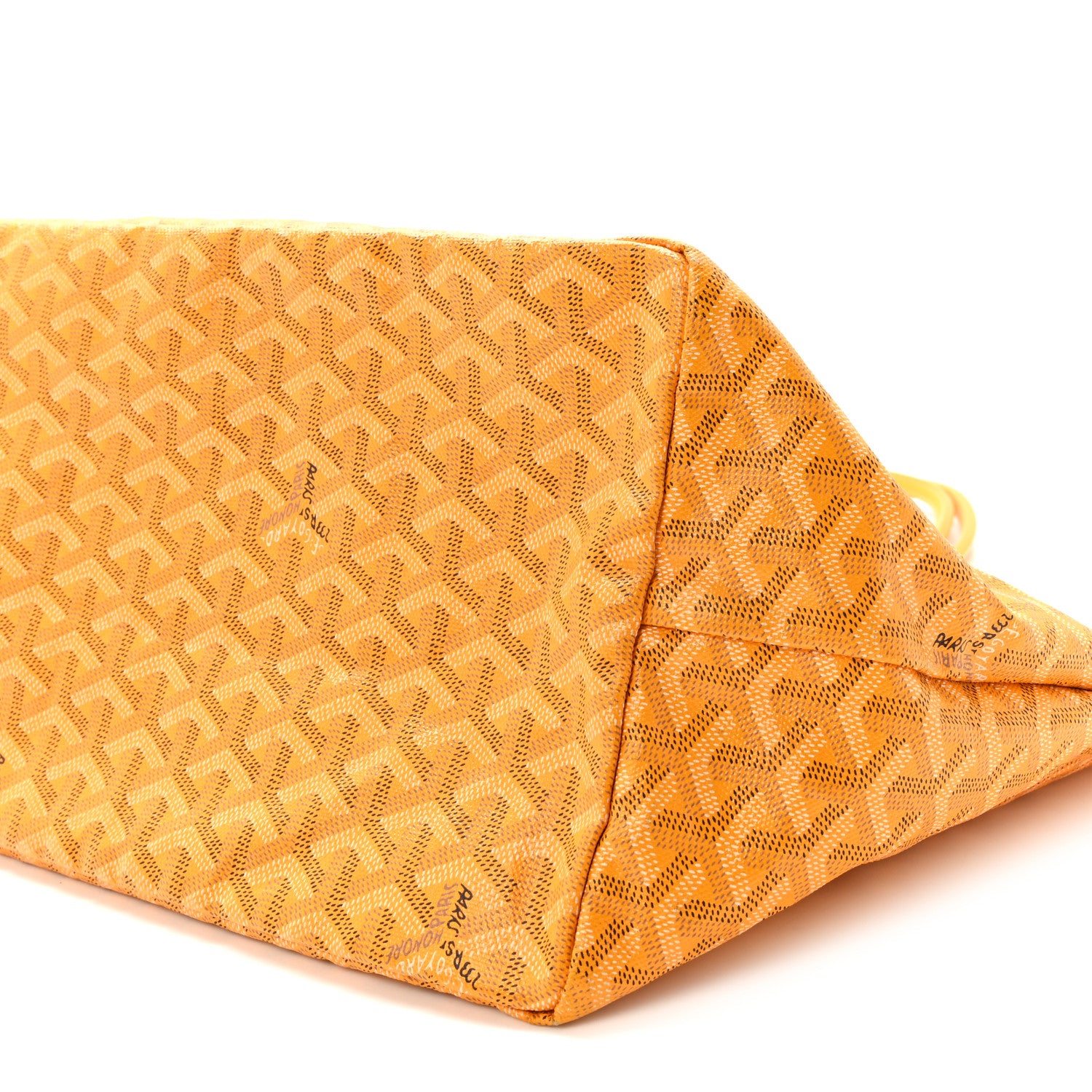 Goyard Goyardine Saint Louis GM Yellow 9 of 9