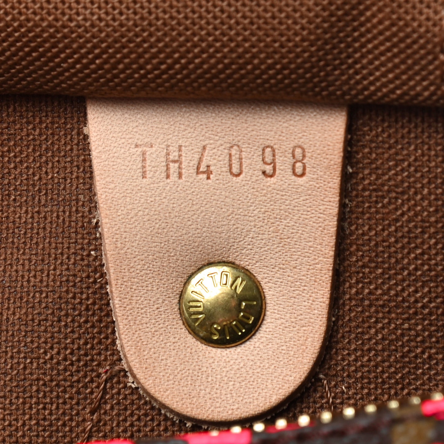 Monogram Graffiti Speedy 30 Fuchsia