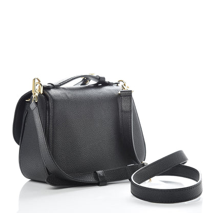 Louis Vuitton Grained Calfskin Vivienne NM Black 3 of 10