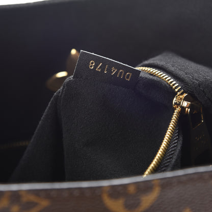 Louis Vuitton Monogram Flower Hobo Black 7 of 9