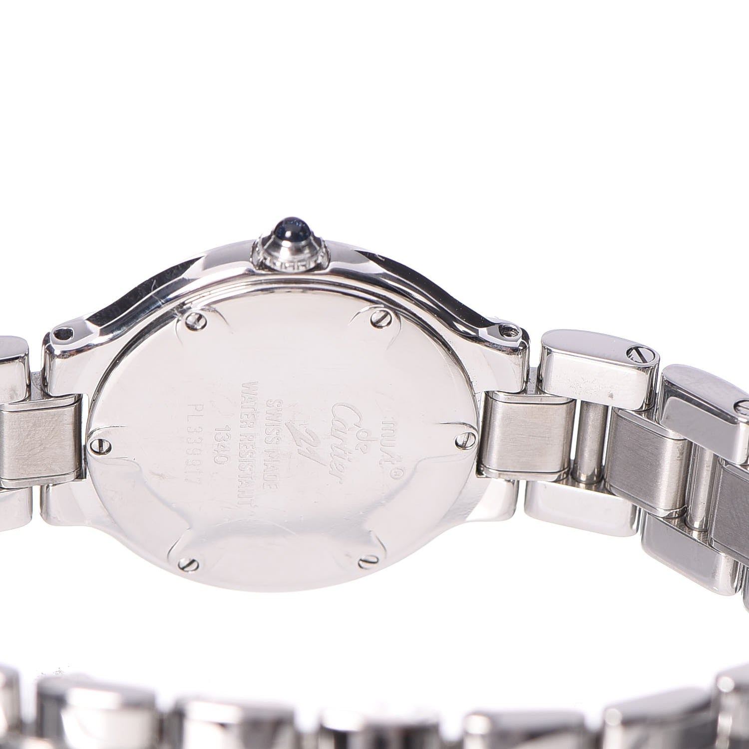 Cartier Stainless Steel 28mm Must De 21 Quartz Watch 4 of 9